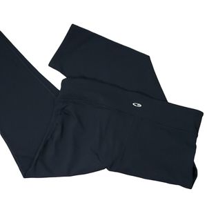Champion Cropped Yoga Pants 3/4 Length Black